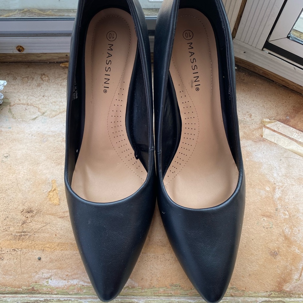 Black heels